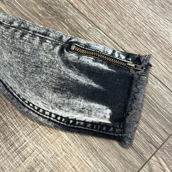 Zara Acid Wash Skinny Jeans Size 4 - Picture 5 of 5